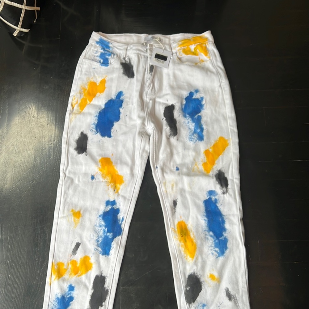 Adika splatter pants
